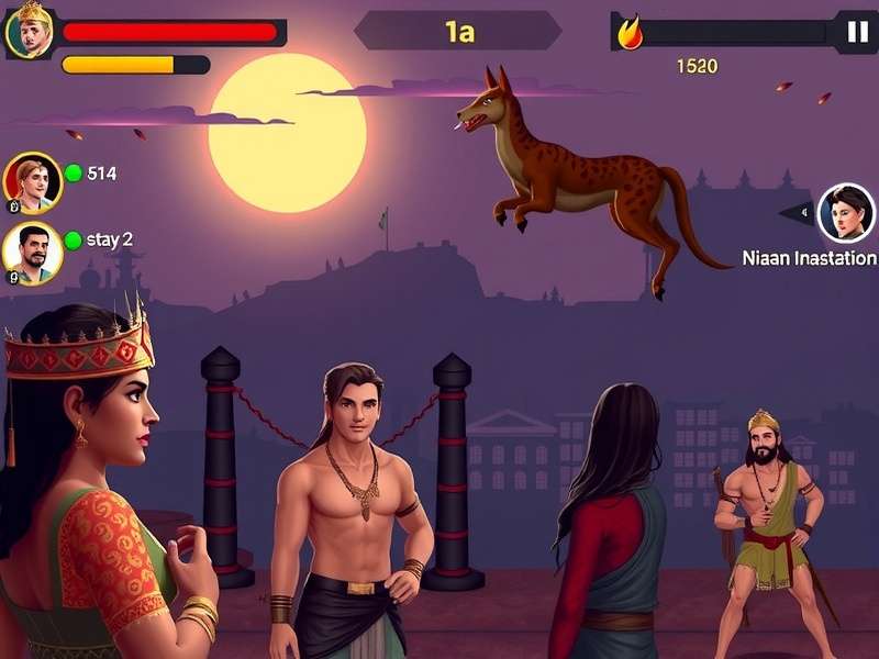 Naan Legend Game Screenshot